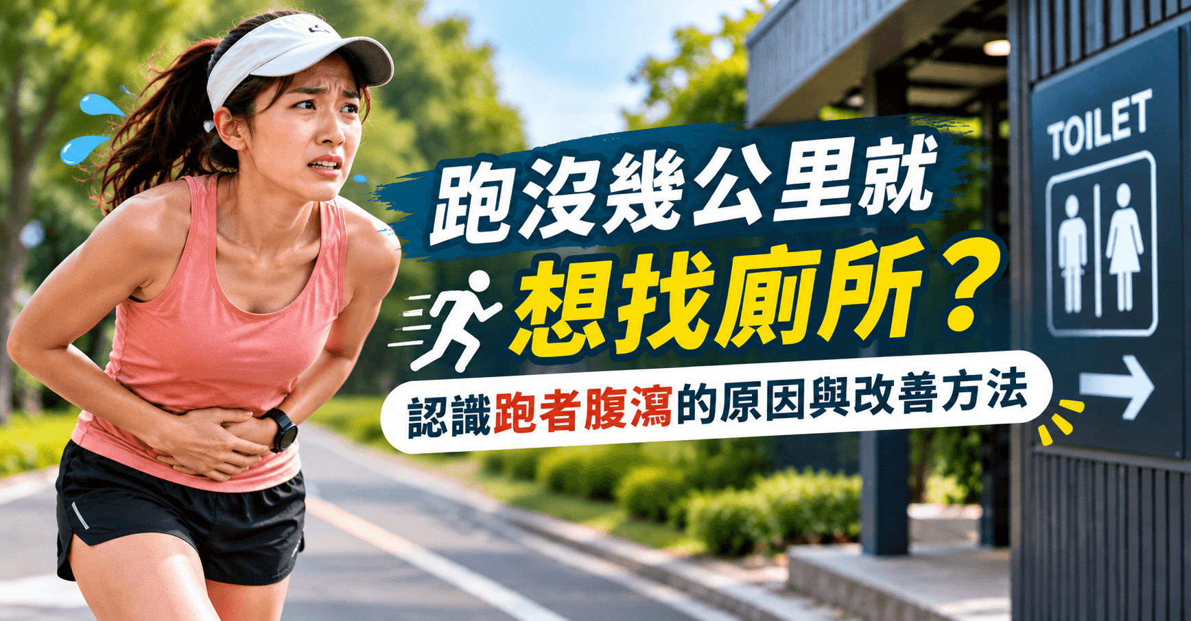 為什麼跑步就想拉肚子？揭開跑者腹瀉原因與改善方法