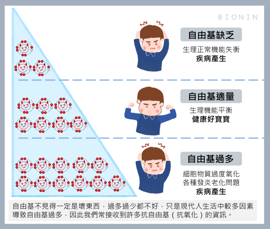 自由基是壞東西？